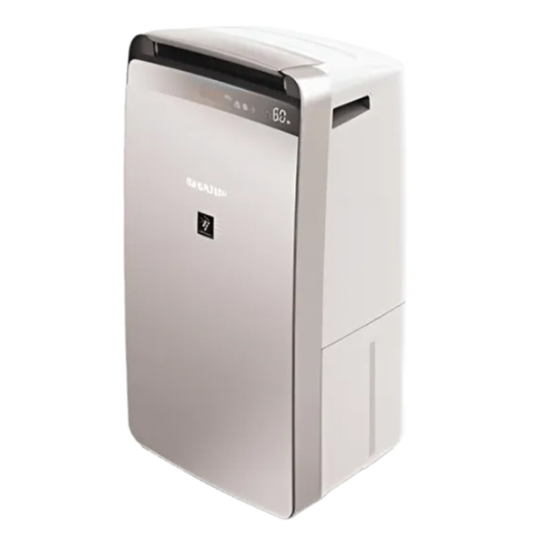 Máy lọc không khí và hút ẩm Sharp DW-J27FV-S, Công suất 345W, Công suất hút 27Lít/Ngày, Diện tích sử dụng 67m2, Dung tích bình chứa 4,6 Lít, Bảo hành 12 tháng