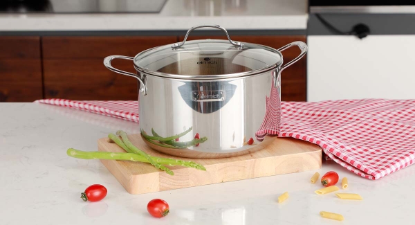 Nồi inox cao cấp 3 lớp đáy liền Elmich Tri-Max 16cm, 2353731