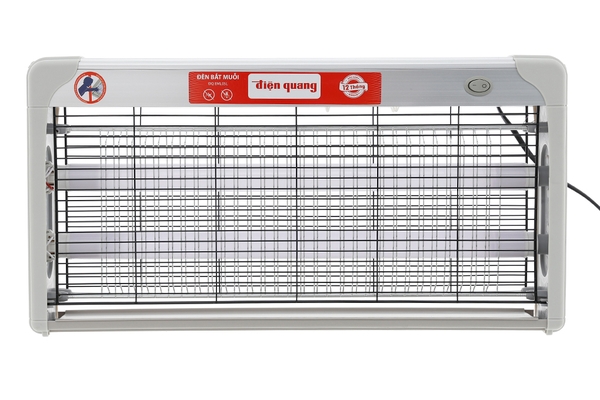 Đèn bắt muỗi Điện Quang ĐQ EML05L - Công suất 5W, Có móc treo, Bắt muỗi bằng lưới điện và tia ánh sáng tím, Có khay hứng xác muỗi