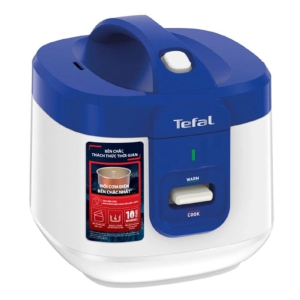 Nồi cơm điện Tefal RK361168, Công suất 700W, Dung tích 1,5 lít, Lòng nồi dạng niêu, Điều khiển nút gạt, Bảo hành 24 tháng