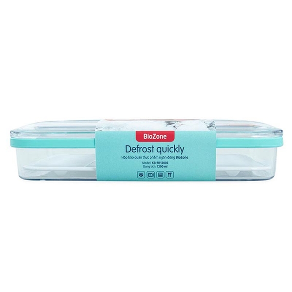 Hộp Bảo Quản Thực Phẩm Ngăn Đông Biozone 1200ml, KB-FR1200S