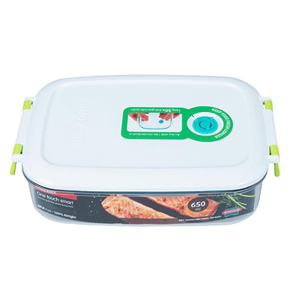 Hộp bảo quản thực phẩm thông minh Biozone 650ml, KB-SM650S
