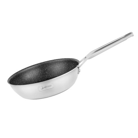 Chảo chống dính inox liền khối Elmich Trimax CZ EL-3836 size 24cm