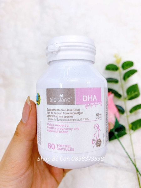 Viên uống DHA cho Bà Bầu Bio Island For Pregnancy