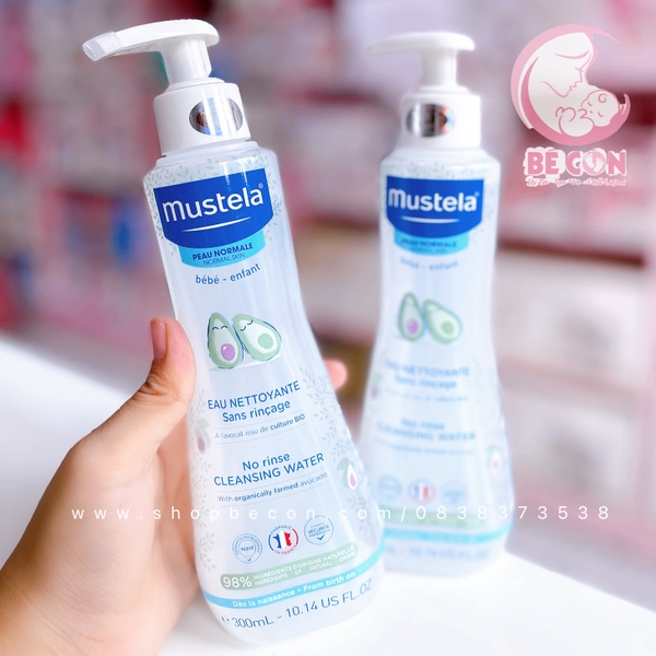 Nước tắm và rửa khô 300ml Mustela