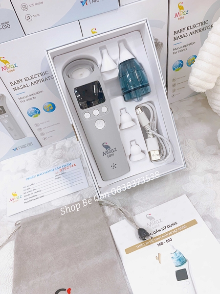 Máy hút dịch mũi Moaz Bebe MB010