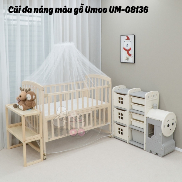 Củi gỗ đa năng trơn Umoo UM 08136