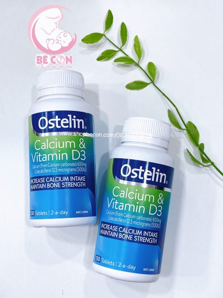 Ostelin Canxi & Vitamin D3 người lớn