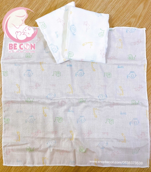 Set 5 khăn sữa sợi tre B&M Hàn Quốc