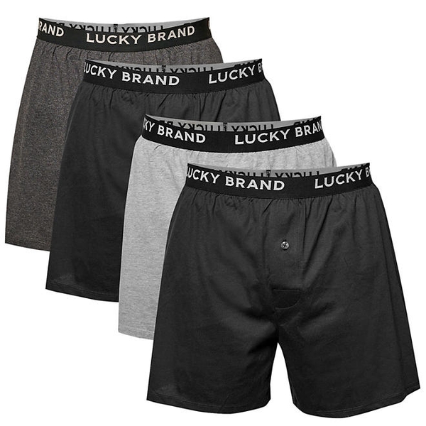 Lucky Brand Men's 4 Pack Knit Boxer Size M 32-34 main image 0