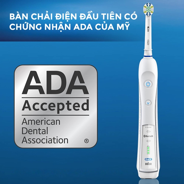 Bàn chải điện Oral-B Pro 5000 - Trắng
