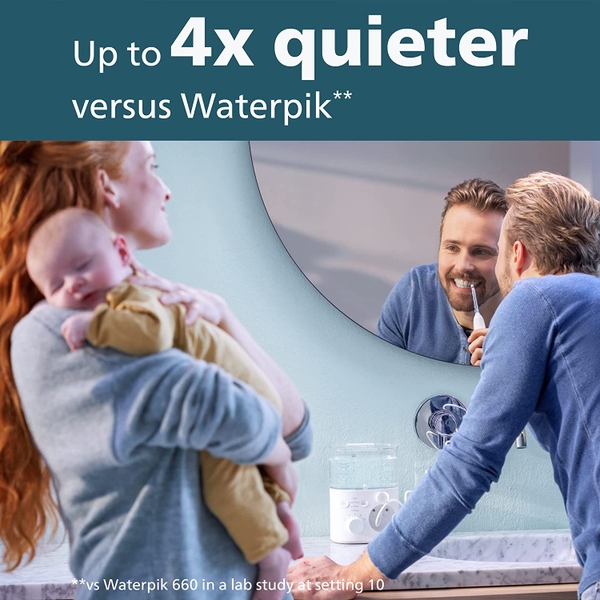 Máy tăm nước Philips Sonicare Power Flosser 5000 HX3811/20 - Mẫu mới 2022