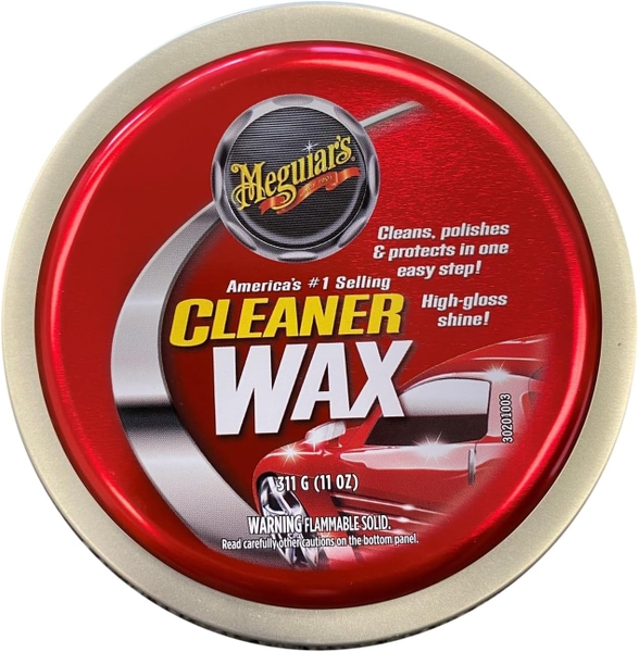 Sáp Meguiar's Wax cleaner nhập khẩu - Phủ bóng làm sạch bảo vệ sơn xe ô tô (A1214)