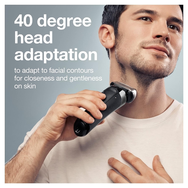 Máy cạo râu Braun Series 8 8457cc kèm bộ tỉa râu, smartcare