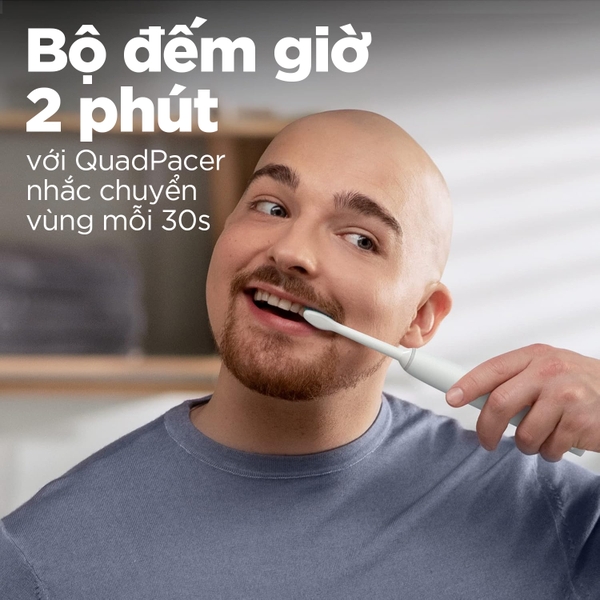 Bàn chải điện Philips Sonicare 1100 Series 2025 HX3641/41