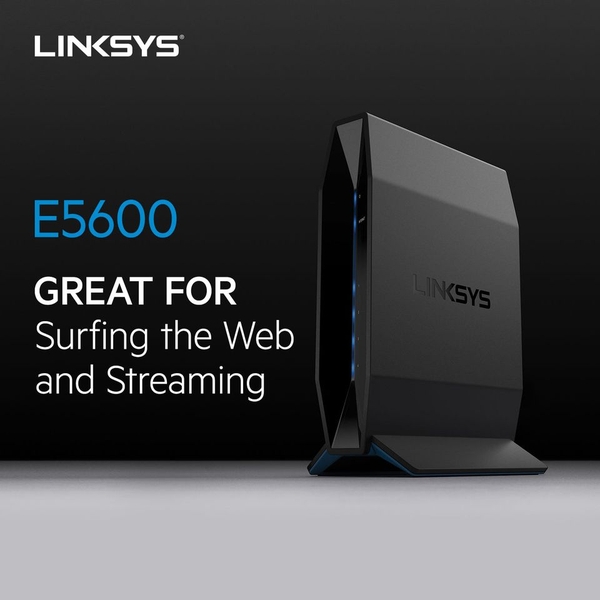 Bộ phát sóng wifi siêu khỏe Linksys E5600 Dual-Band AC1200 WiFi 5 Router