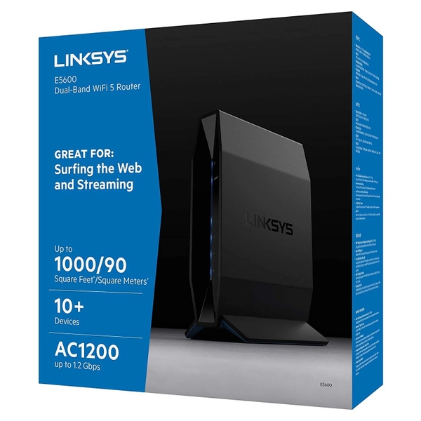 Bộ phát sóng wifi siêu khỏe Linksys E5600 Dual-Band AC1200 WiFi 5 Router