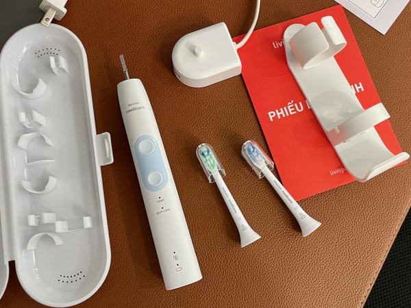 Bàn chải điện Philips Sonicare Optimal Clean HX682P - Tách lẻ