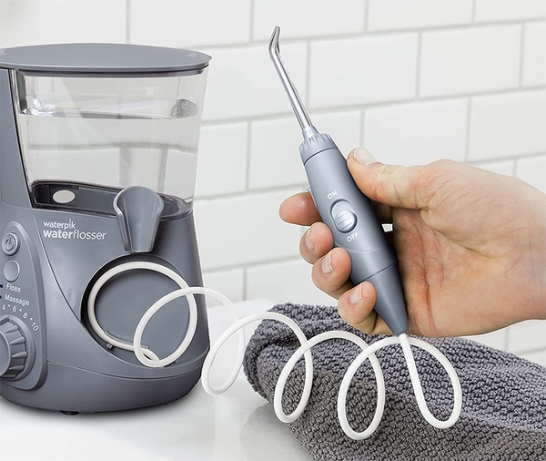 Máy tăm nước Waterpik WP-667 (7 đầu) - Màu xám