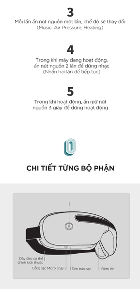 Máy massage mắt Duplex DP-EM50 2022 (3 chế độ massage chuyên sâu)