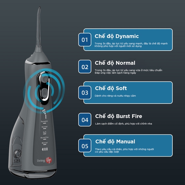 Máy tăm nước cầm tay Schobén L15