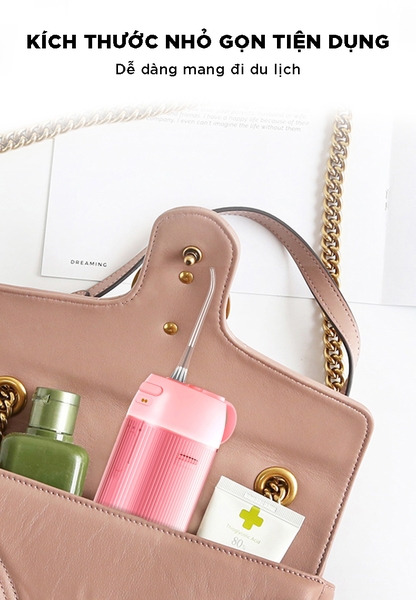 StarterKit Bàn chải điện Oral-B Pro 3 và tăm nước AquaJet Mini