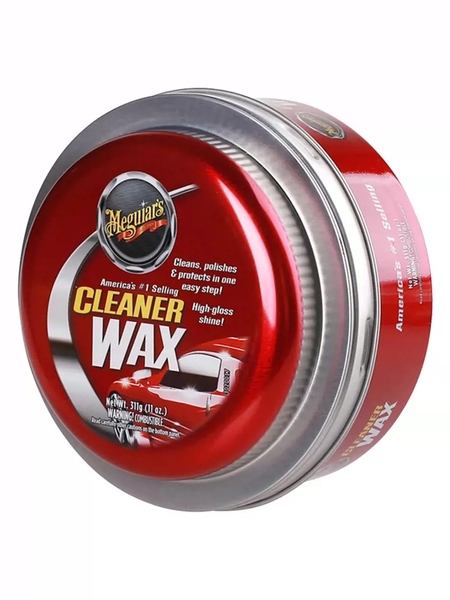 Sáp Meguiar's Wax cleaner nhập khẩu - Phủ bóng làm sạch bảo vệ sơn xe ô tô (A1214)