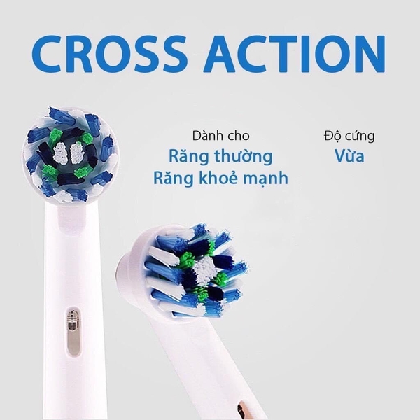 Đầu bàn chải điện Oral-B Cross Action