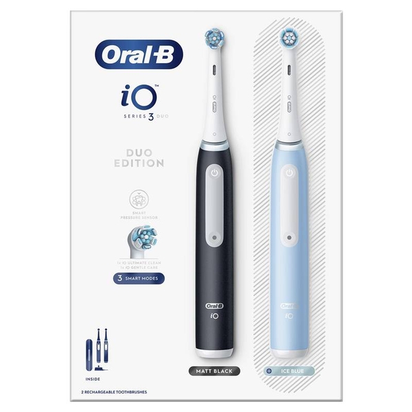 Set đôi bàn chải điện Oral-B iO Series 3 Duo Edition (Model 2023)
