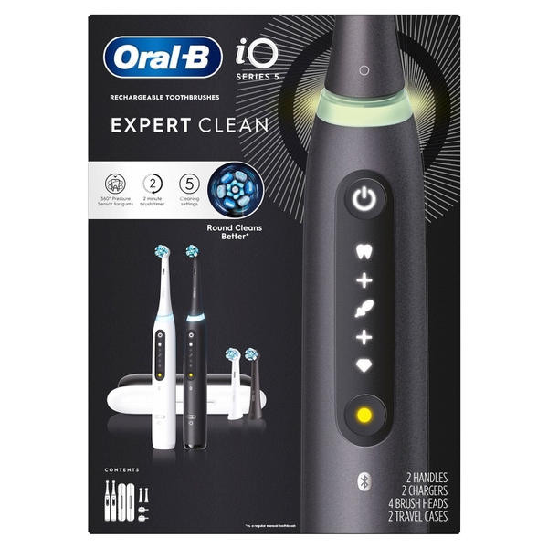 Set 2 bàn chải điện Oral-B iO Series 5