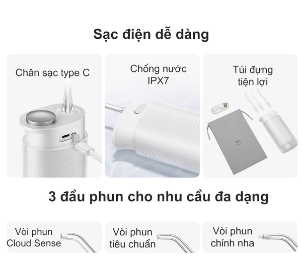 Tăm nước mini Xiaomi Mijia F400