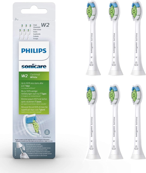 Hộp 6 đầu bàn chải điện làm trắng răng Philips Sonicare W DiamondClean
