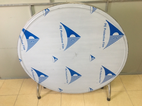 Bàn tròn inox 1m2