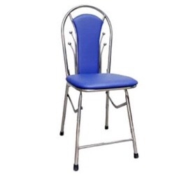 Ghế inox tựa bi nệm đỏ