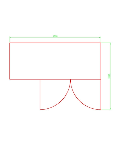 Bản vẽ bàn mát berjaya 1m5