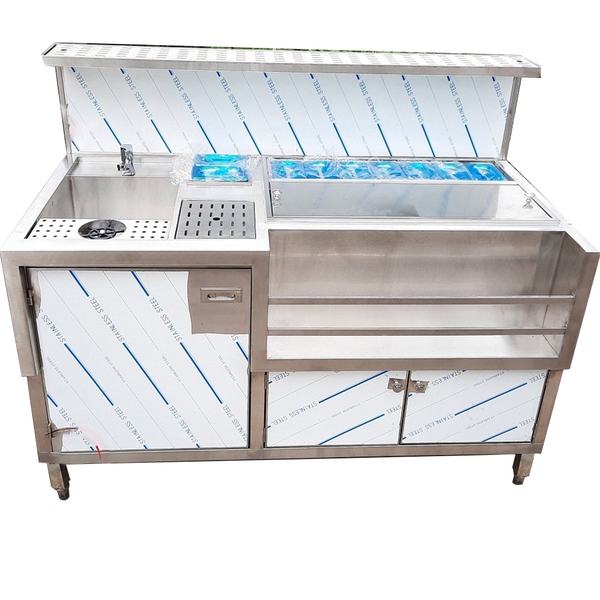 Quầy pha chế mini bằng inox