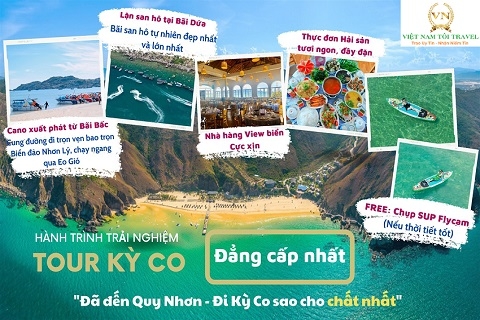 Tour Đảo Kỳ Co - Eo Gió Quy Nhơn 1 Ngày [Trọn Gói - Ưu Đãi 30%]