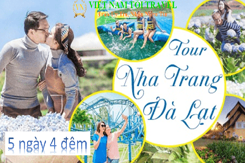 Tour Nha Trang Đà Lạt 5 Ngày 4 Đêm [Trọn Gói - Ưu Đãi 30%]