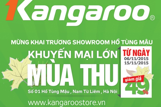 Mừng khai trương Showroom Hồ Tùng Mậu - Khuyến mại lớn mùa thu