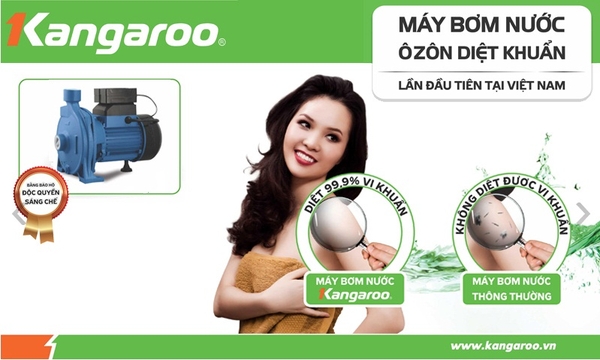 Quy trình diệt khuẩn của máy bơm nước ozone Kangaroo