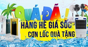 Hàng hè giá sốc - Cơn lốc quà tặng