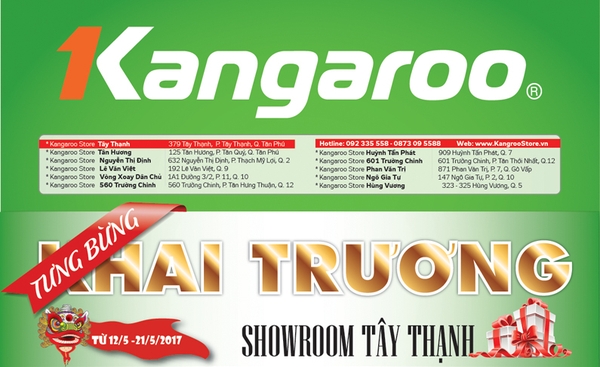 Khai trương showroom 379 Tây Thạnh - Tưng bừng quà tặng