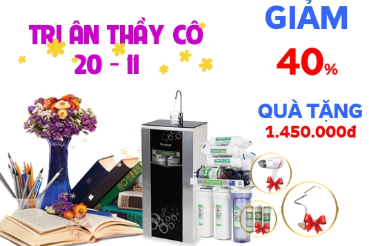 Khuyến mại mừng ngày nhà giáo Việt Nam 2018