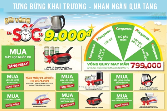 Khai trương Showroom Minh Khai - Quà tặng siêu hấp dẫn