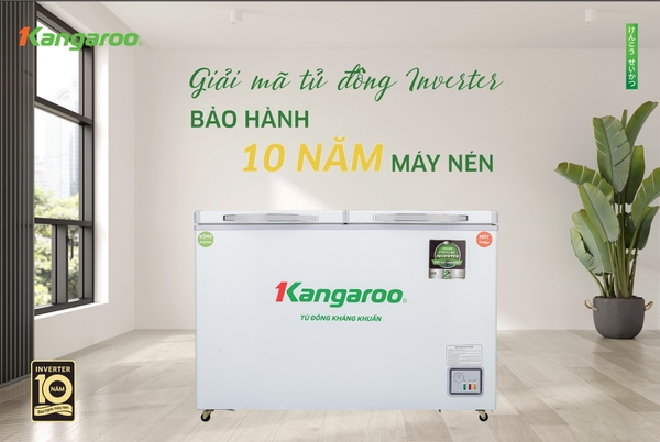 GIẢI MÃ TỦ ĐÔNG KANGAROO BẢO HÀNH 10 NĂM