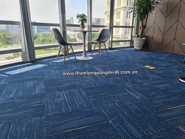 Thảm gạch tấm trải văn phòng