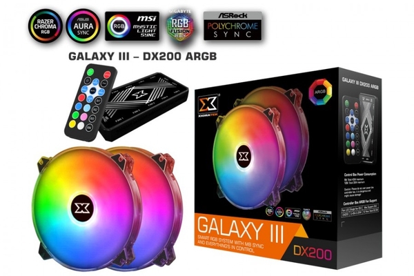 Fan Case Xigmatek Galaxy III DX200 ARGB (EN46089)