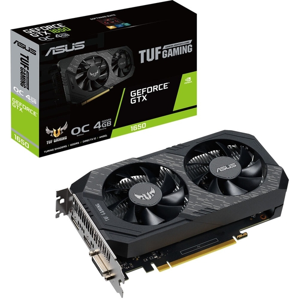 VGA Asus TUF-GTX1650-4GD6-GAMING 4Gb DDR6