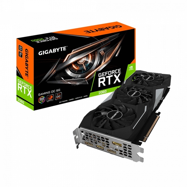 VGA Gigabyte GeForce RTX 2060 OC 6G (GV-N2060OC-6GD)