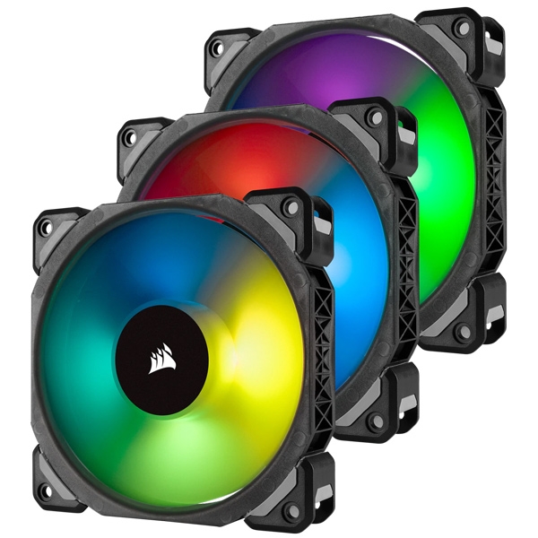 Bộ 3 Fan Corsair ML120 PRO RGB kèm Node PRO CO-9050076-WW